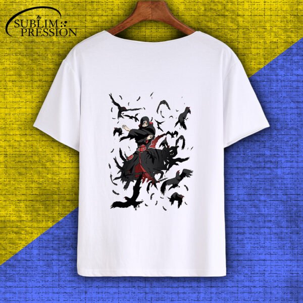 Tshirt ITACHI UCHIHA Naruto – T-shirt – Teshirt ANIME Otaku Teeshort MANGA