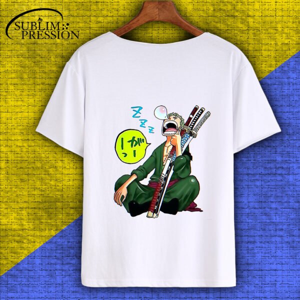 T-shirt One Piece Otaku Teeshort Zoro Funny Cosplay