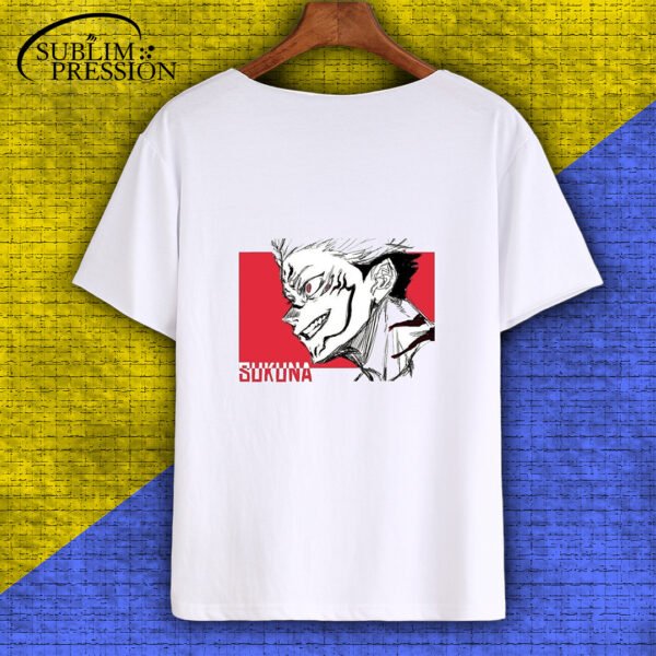 Tshirt Jujutsu Kaisen Anime Manga T-shirt Sukuna Otaku Teshirt Cosplay