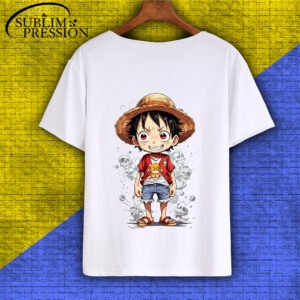 Tshirt One Piece Luffy Laugh – T-shirt – Teshirt ANIME Otaku Teeshort MANGA